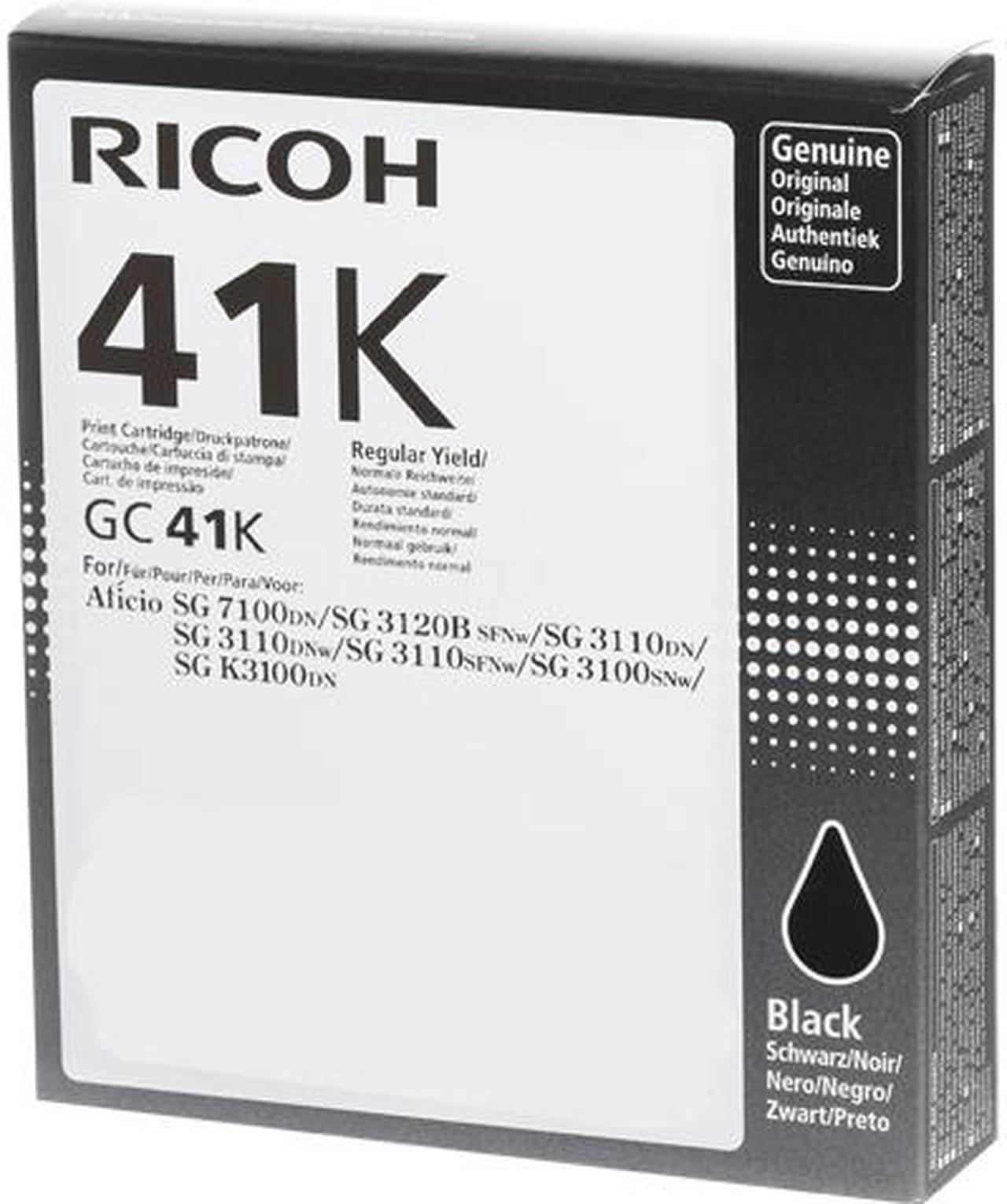 Ricoh GC 41K Ink Cartridge - Black