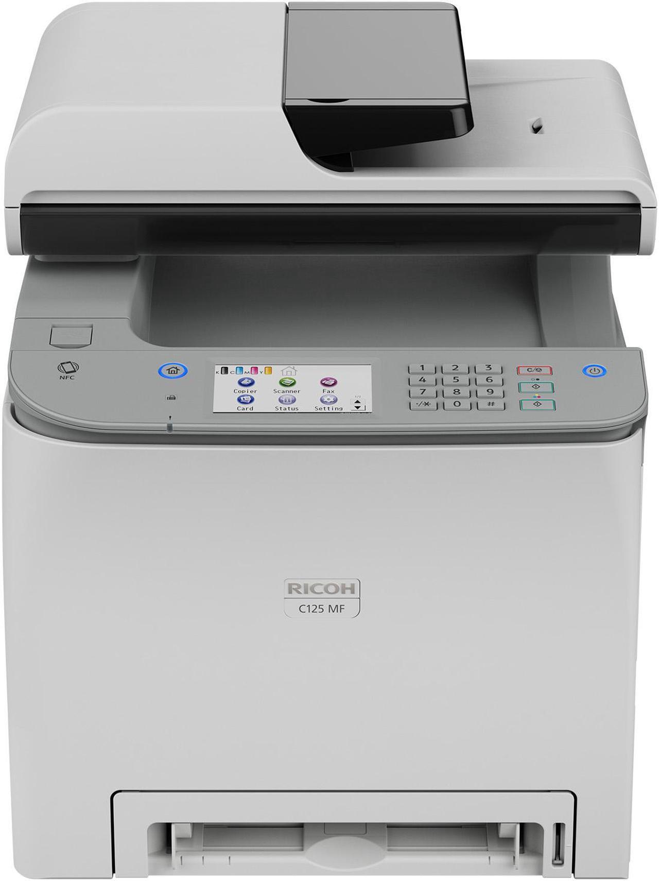 Alt view image 2 of 13 - RICOH C125 MF Color Multifunction Laser Printer