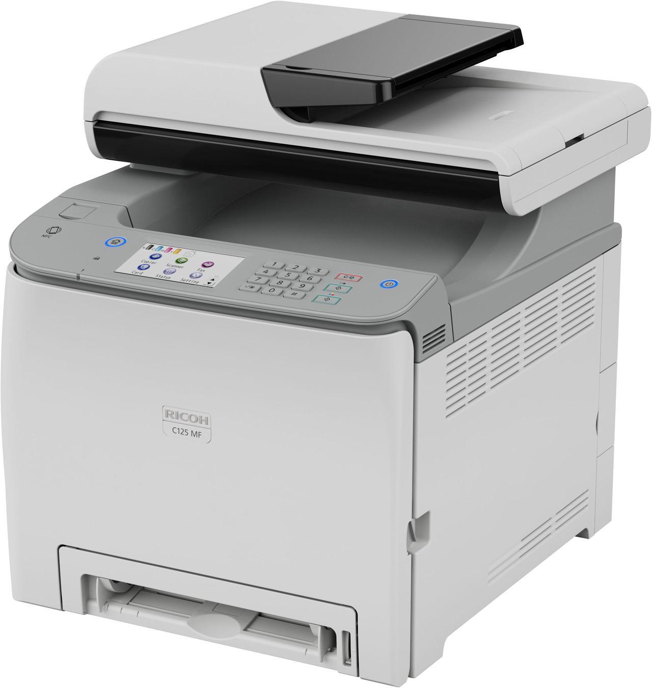 Alt view image 4 of 13 - RICOH C125 MF Color Multifunction Laser Printer