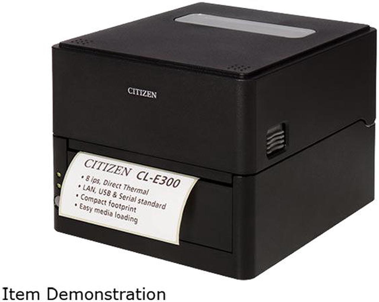 CITIZEN CL-E300 CLE300XEBXXX Direct Thermal 200 mm / sec 300 dpi Label Printer