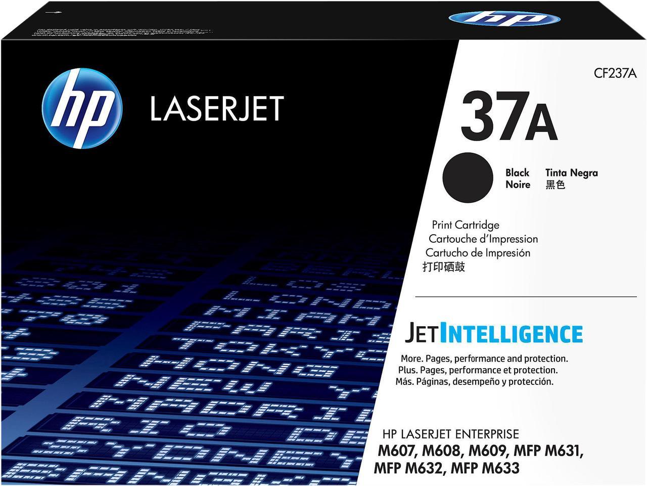 HP 37A LaserJet Toner Cartridge - Black