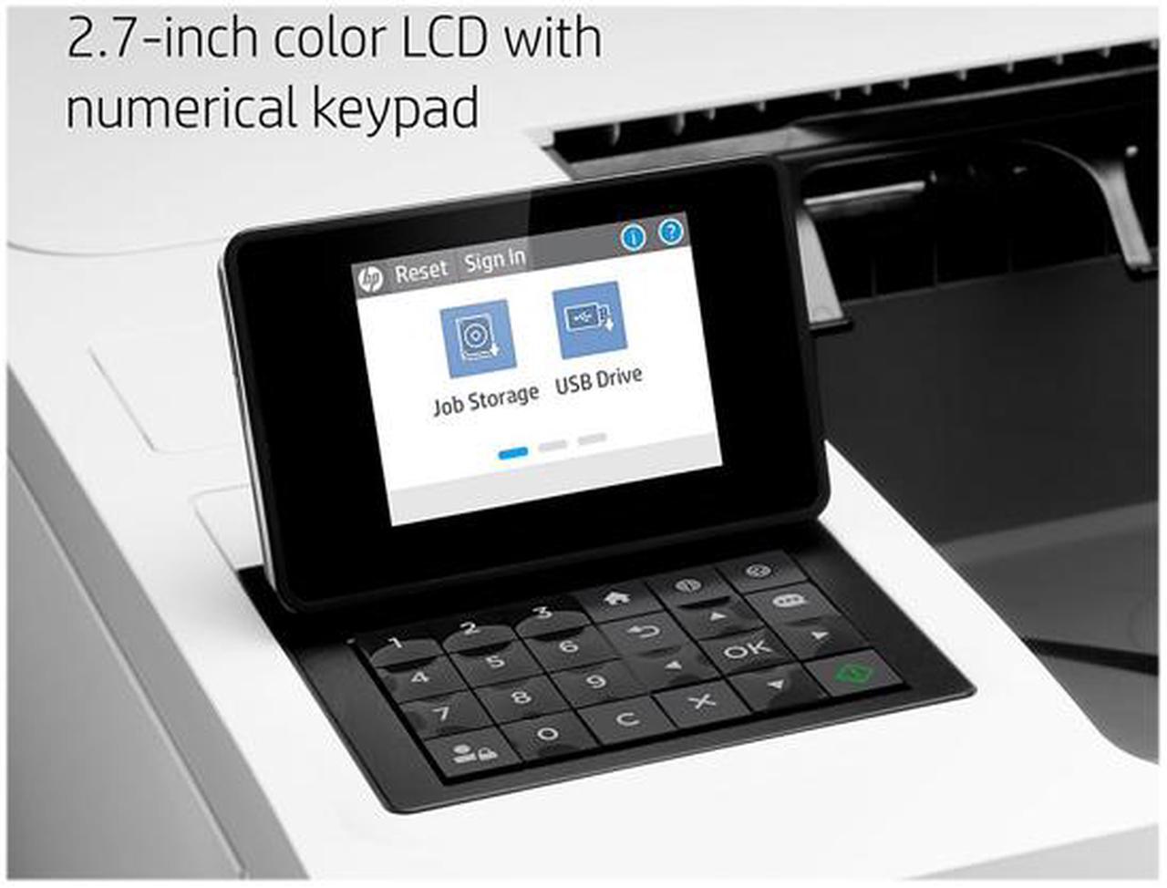 Alt view image 4 of 10 - HP LaserJet Enterprise M607n (K0Q14A) Monochrome Laser Printer