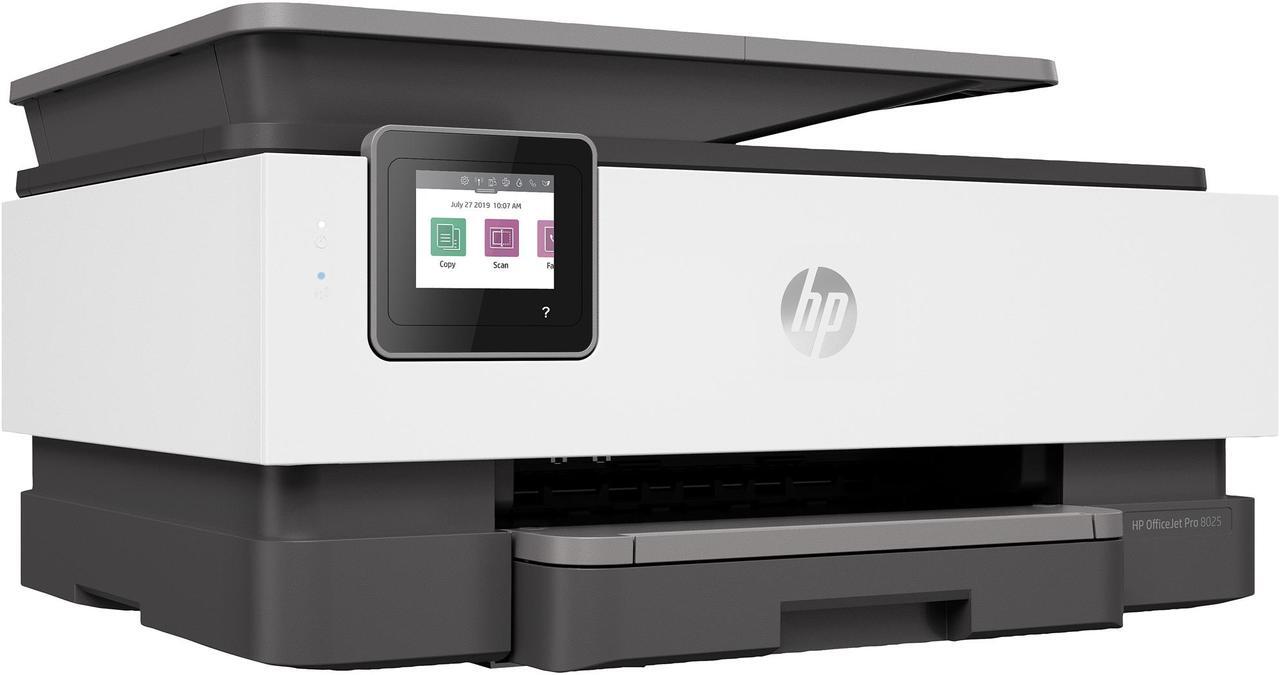 Alt view image 6 of 15 - HP OfficeJet Pro 8025 Wireless All-In-One Color Inkjet Printer