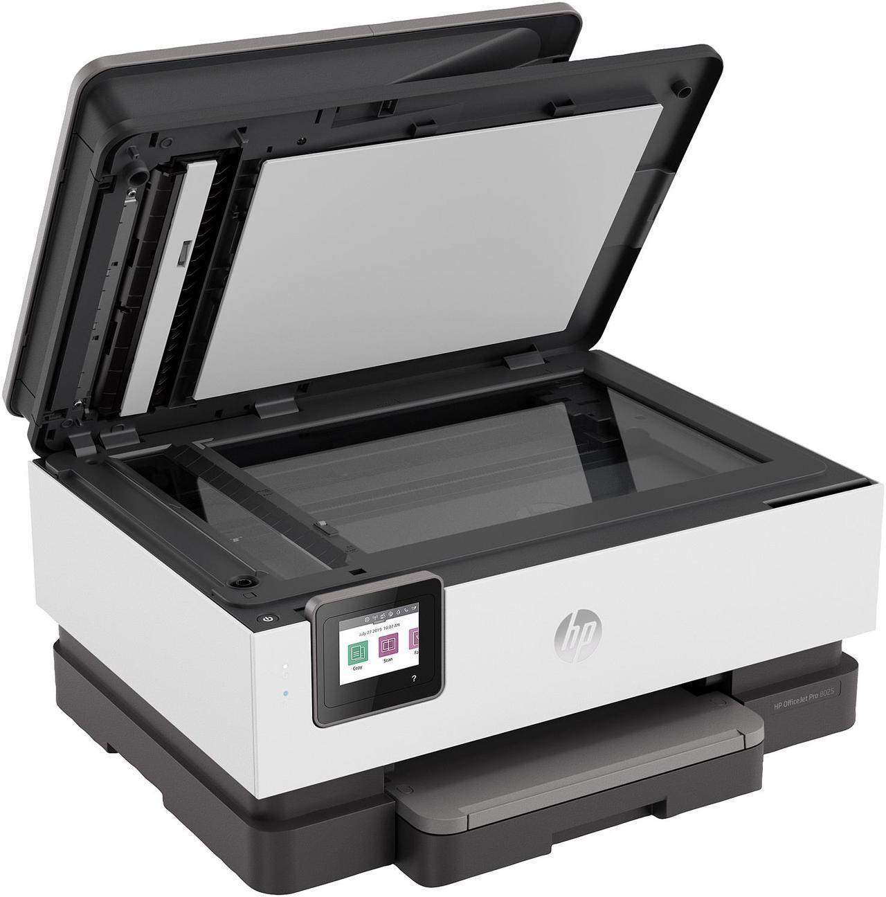 Alt view image 8 of 15 - HP OfficeJet Pro 8025 Wireless All-In-One Color Inkjet Printer