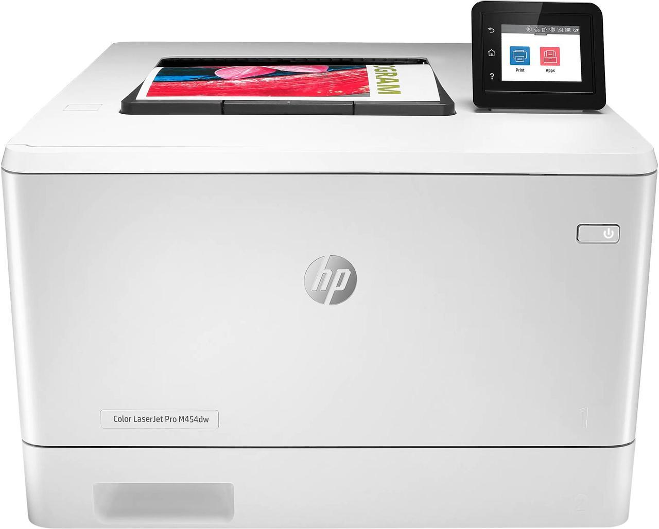 HP LaserJet Pro M454dw Auto Duplex Wireless Color Laser Printer