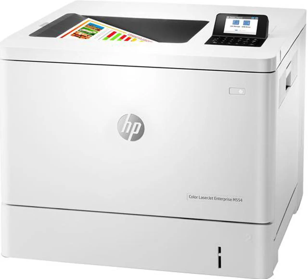 Main image of HP Color LaserJet Enterprise M554dn Printer