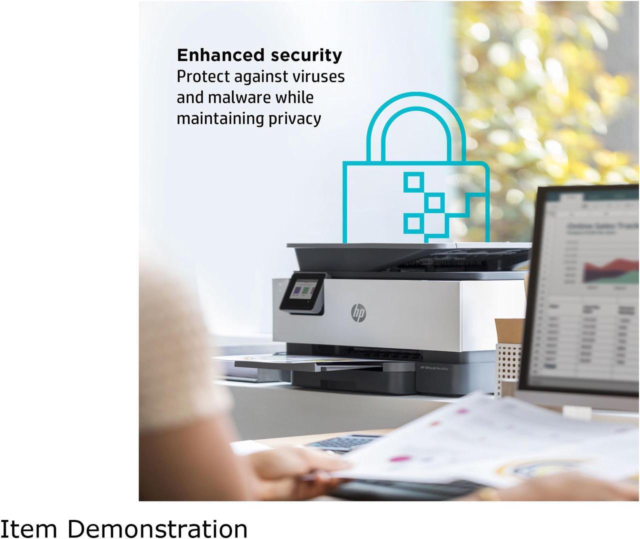 Alt view image 8 of 20 - HP OfficeJet Pro 9015e All-in-One Wireless Color Printer, with bonus 6 months free Instant Ink with HP+ (1G5L3A)