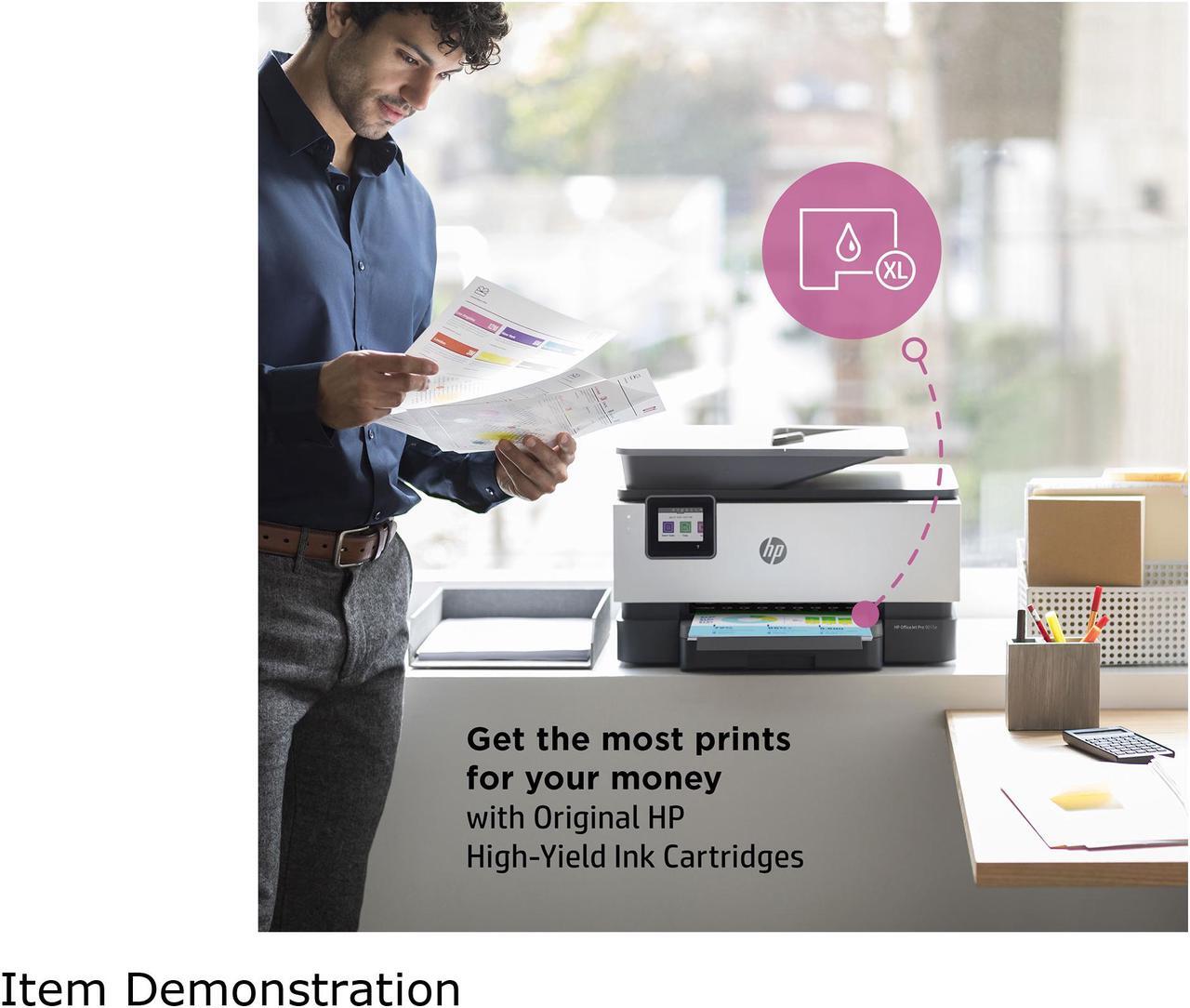 Alt view image 13 of 20 - HP OfficeJet Pro 9015e All-in-One Wireless Color Printer, with bonus 6 months free Instant Ink with HP+ (1G5L3A)