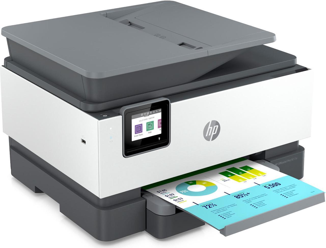 Alt view image 20 of 20 - HP OfficeJet Pro 9015e All-in-One Wireless Color Printer, with bonus 6 months free Instant Ink with HP+ (1G5L3A)