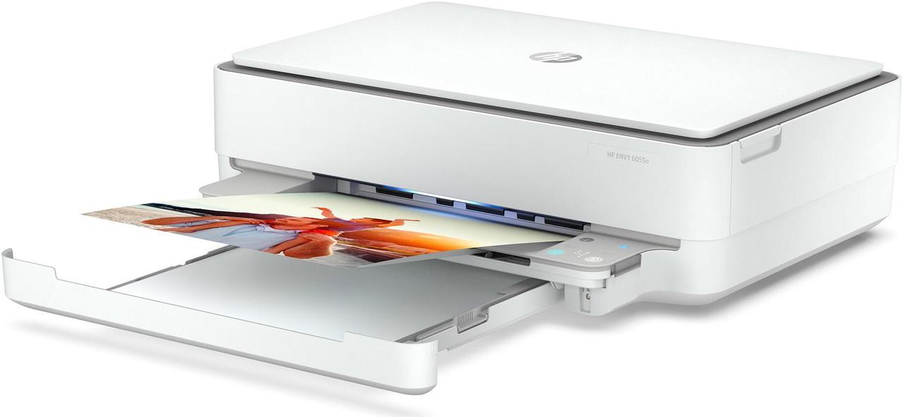 HP ENVY 6055e All-in-One Printer w/ 3 Months Free Ink through HP Plus