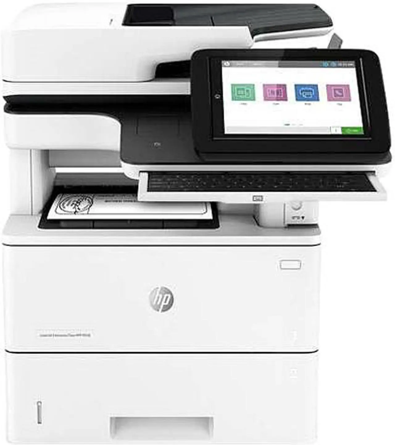Main image of HP LaserJet Enterprise Flow MFP M528c Up to 45 ppm (default) ; Up to 52 ppm (HP High Speed) 1200 x 1200 dpi Color Print Quality Laser Printer