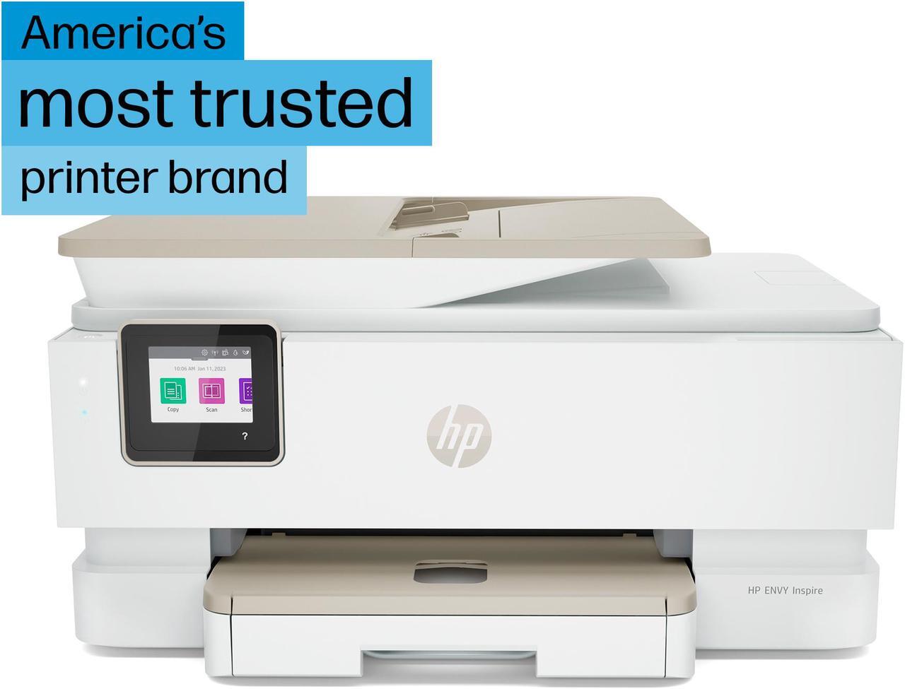 Alt view image 12 of 20 - HP Envy Inspire 7955e Wireless Color All-in-One Printer with Bonus 3 Months Instant Ink with HP+ (1W2Y8A) and Advance Photo Paper,-Glossy, 5x5 in, 20 sheets (49V50A)