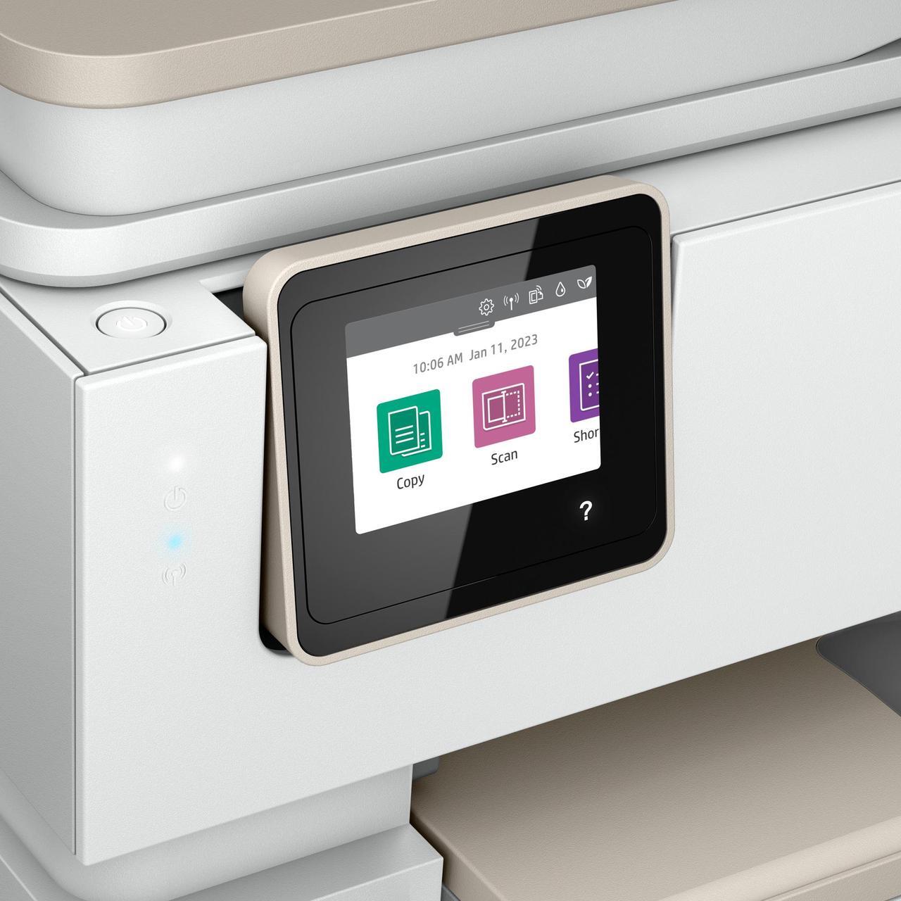 Alt view image 10 of 20 - HP Envy Inspire 7955e Wireless Color All-in-One Printer with Bonus 3 Months Instant Ink with HP+ (1W2Y8A) and Advance Photo Paper,-Glossy, 5x5 in, 20 sheets (49V50A)