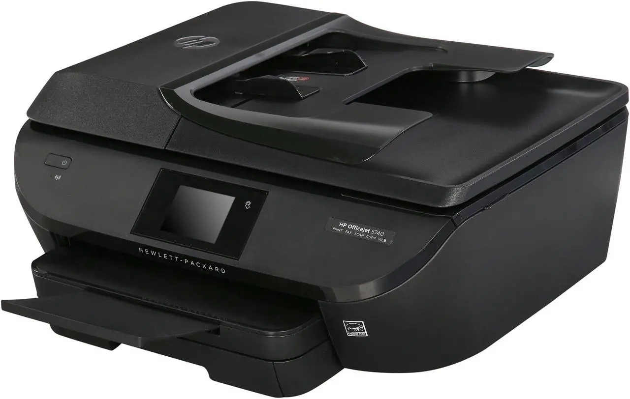 Alt view image 3 of 12 - HP Officejet 5740 ( B9S76A#B1H) Duplex 4800 x 1200 dpi USB/wireless color inkjet All-In-One Printer