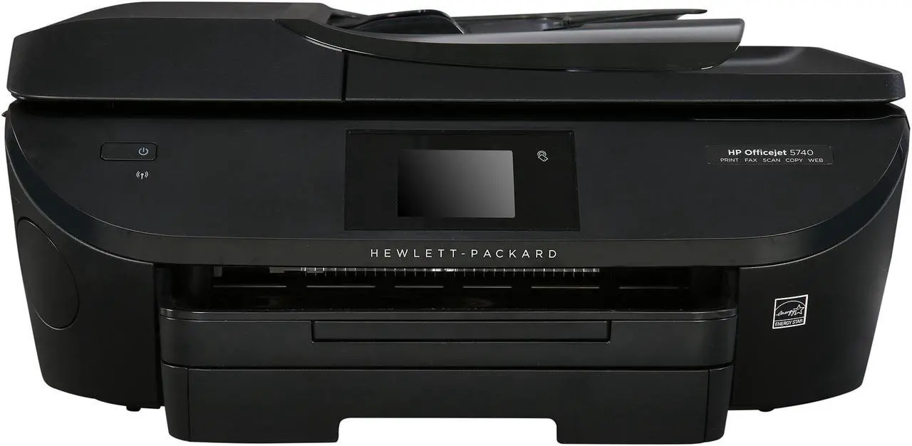 Alt view image 4 of 12 - HP Officejet 5740 ( B9S76A#B1H) Duplex 4800 x 1200 dpi USB/wireless color inkjet All-In-One Printer