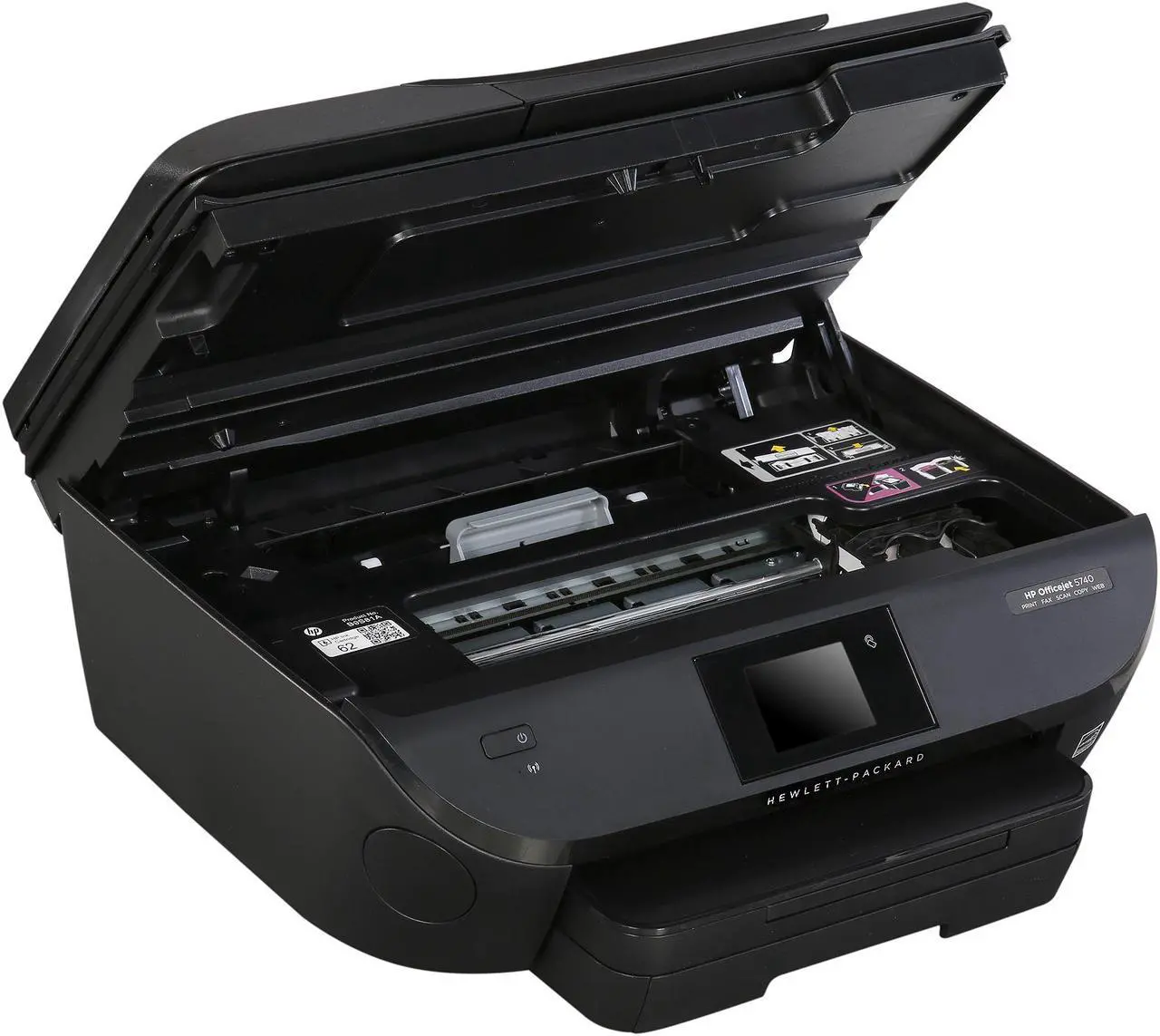 Alt view image 11 of 12 - HP Officejet 5740 ( B9S76A#B1H) Duplex 4800 x 1200 dpi USB/wireless color inkjet All-In-One Printer
