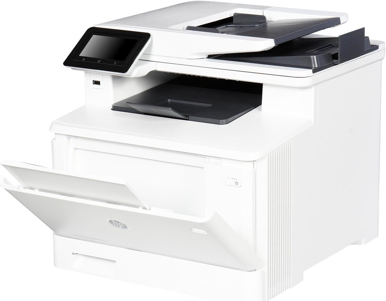 Alt view image 3 of 12 - HP Color LaserJet Pro M477fnw (CF377A-CF410A) Duplex 38400 dpi x 600 dpi Wireless / USB Color Laser MFP Printer Bundle with 410A Black Toner Cartridge