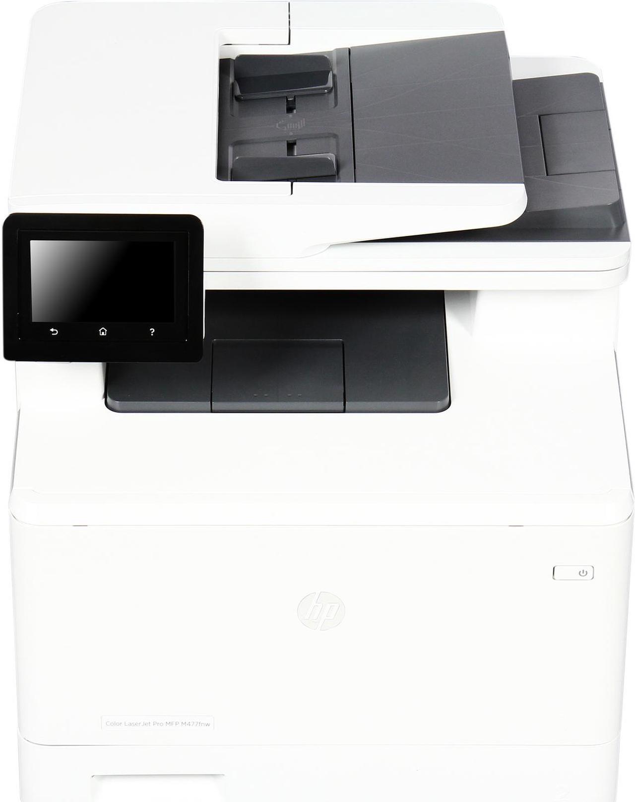 Alt view image 5 of 12 - HP Color LaserJet Pro M477fnw (CF377A-CF410A) Duplex 38400 dpi x 600 dpi Wireless / USB Color Laser MFP Printer Bundle with 410A Black Toner Cartridge