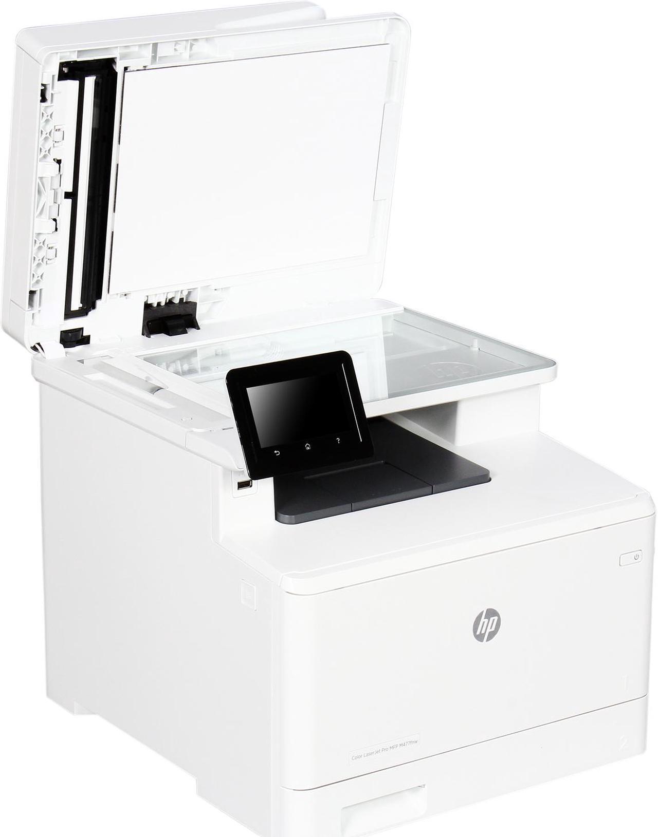Alt view image 9 of 12 - HP Color LaserJet Pro M477fnw (CF377A-CF410A) Duplex 38400 dpi x 600 dpi Wireless / USB Color Laser MFP Printer Bundle with 410A Black Toner Cartridge