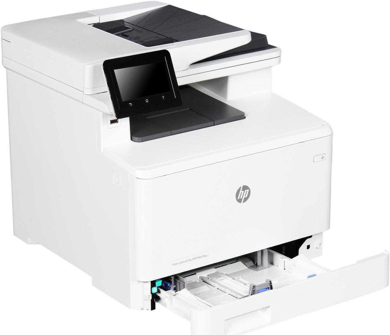 Alt view image 11 of 12 - HP Color LaserJet Pro M477fnw (CF377A-CF410A) Duplex 38400 dpi x 600 dpi Wireless / USB Color Laser MFP Printer Bundle with 410A Black Toner Cartridge