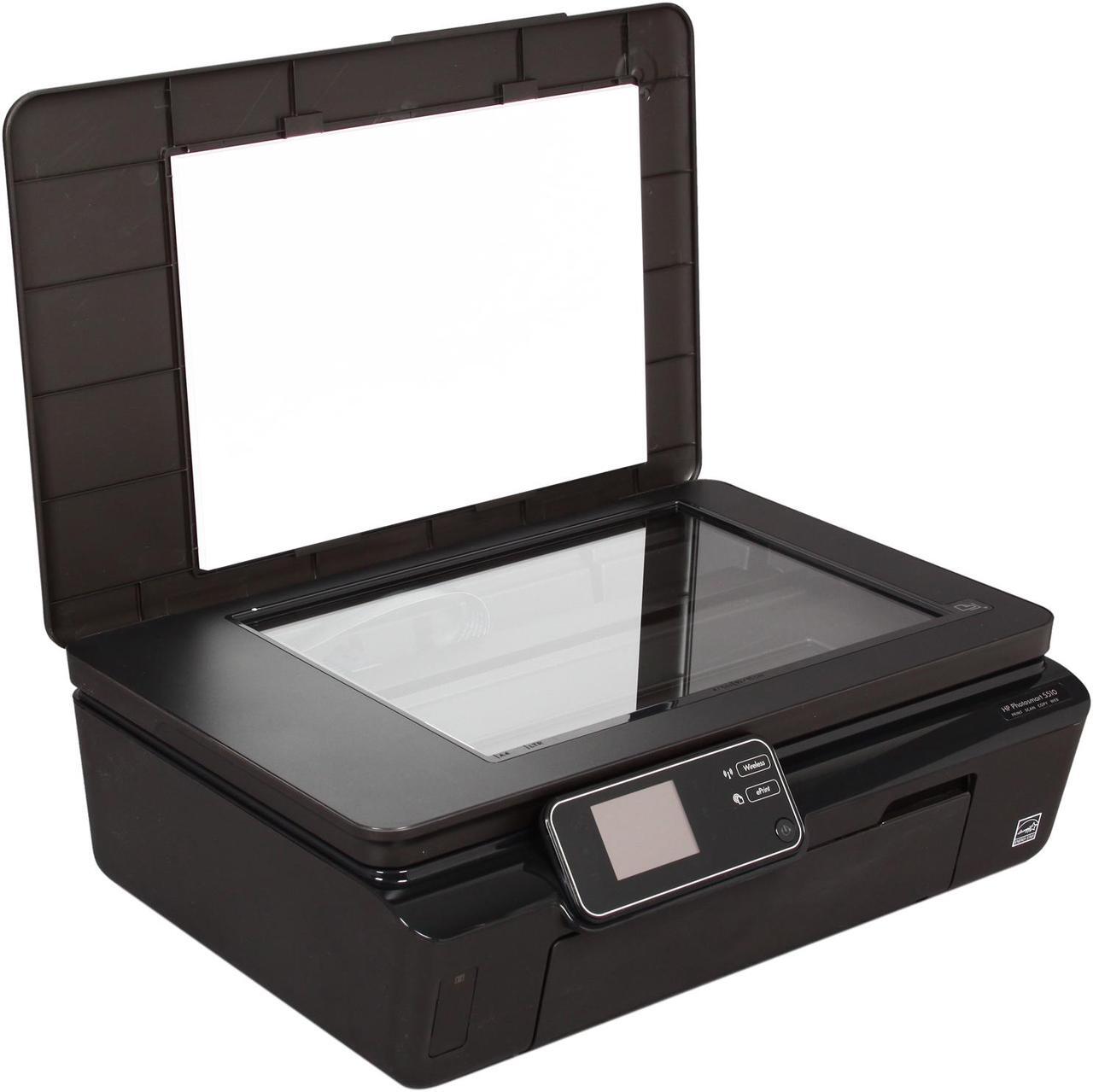 Alt view image 5 of 7 - HP Photosmart 5510 CQ176A Up to 22 ppm Black Print Speed Up to 4800 x 1200 Color Print Quality USB / Wi-Fi Thermal Inkjet e-All-in-One Color Printer