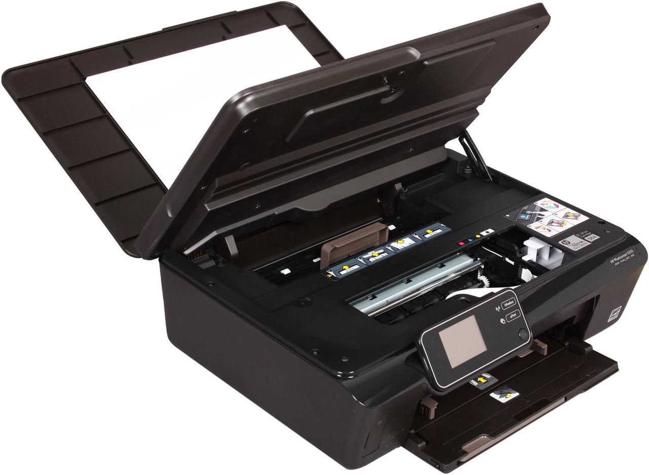 Alt view image 6 of 7 - HP Photosmart 5510 CQ176A Up to 22 ppm Black Print Speed Up to 4800 x 1200 Color Print Quality USB / Wi-Fi Thermal Inkjet e-All-in-One Color Printer