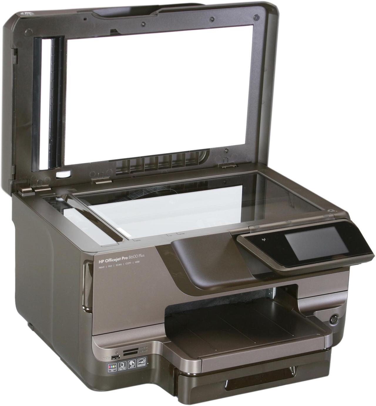 Alt view image 7 of 9 - HP Officejet Pro 8600 Plus Up to 20 ppm Black Print Speed 4800 x 1200 dpi Color Print Quality Ethernet (RJ-45) / RJ-11 / USB / Wi-Fi Thermal Inkjet e-All-in-One Color Printer