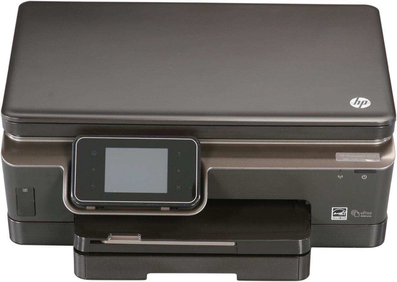 Alt view image 3 of 10 - HP Photosmart 6510 CQ761A Up to 22 ppm Black Print Speed 4800 x 1200 dpi Color Print Quality USB / Wi-Fi Thermal Inkjet e-All-In-One Color Printer