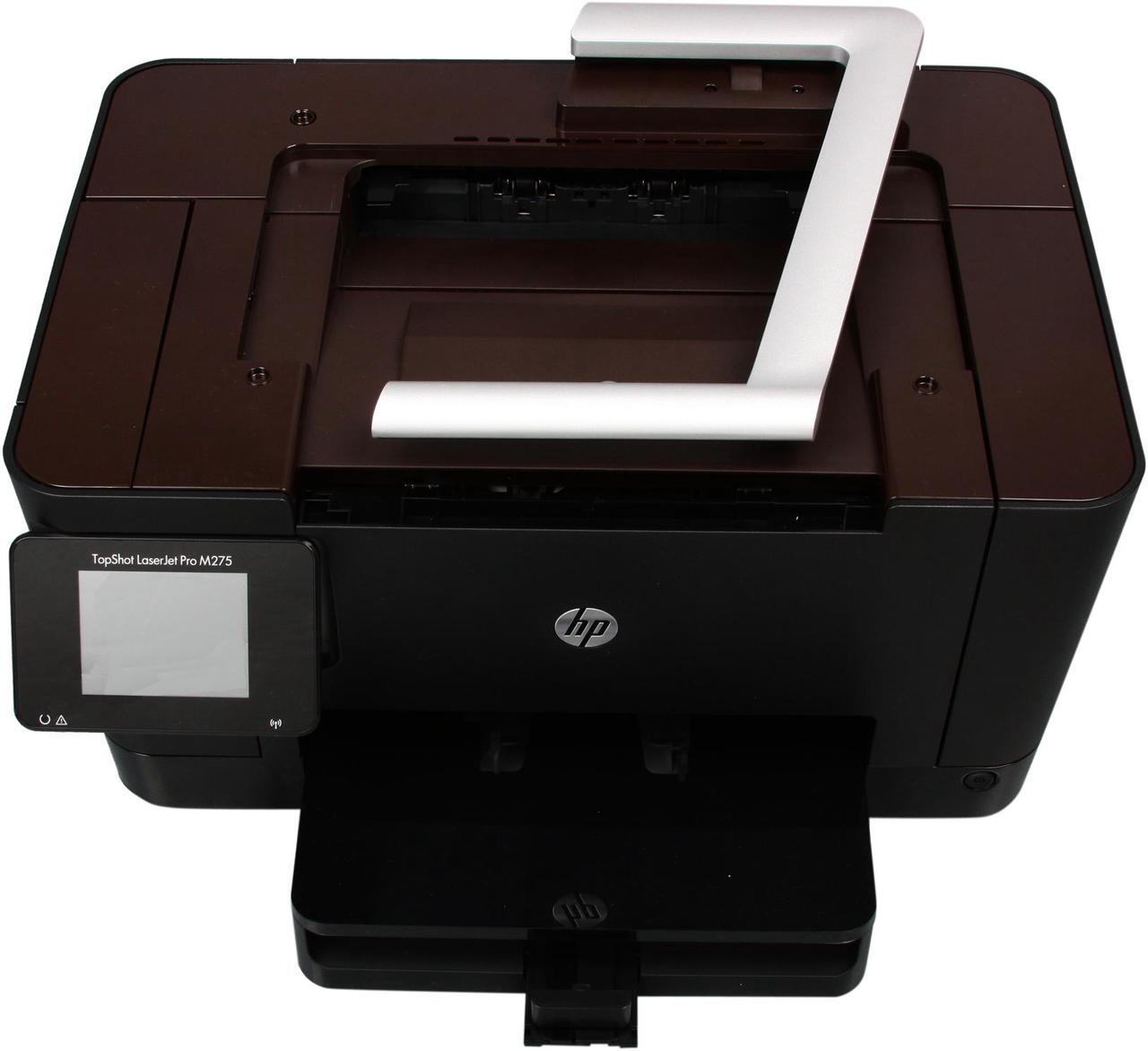 Alt view image 7 of 8 - HP TopShot LaserJet Pro M275 MFC / All-In-One Up to 17 ppm 600 x 600 dpi Color Print Quality Color Ethernet (RJ-45) / USB / Wi-Fi Laser Printer