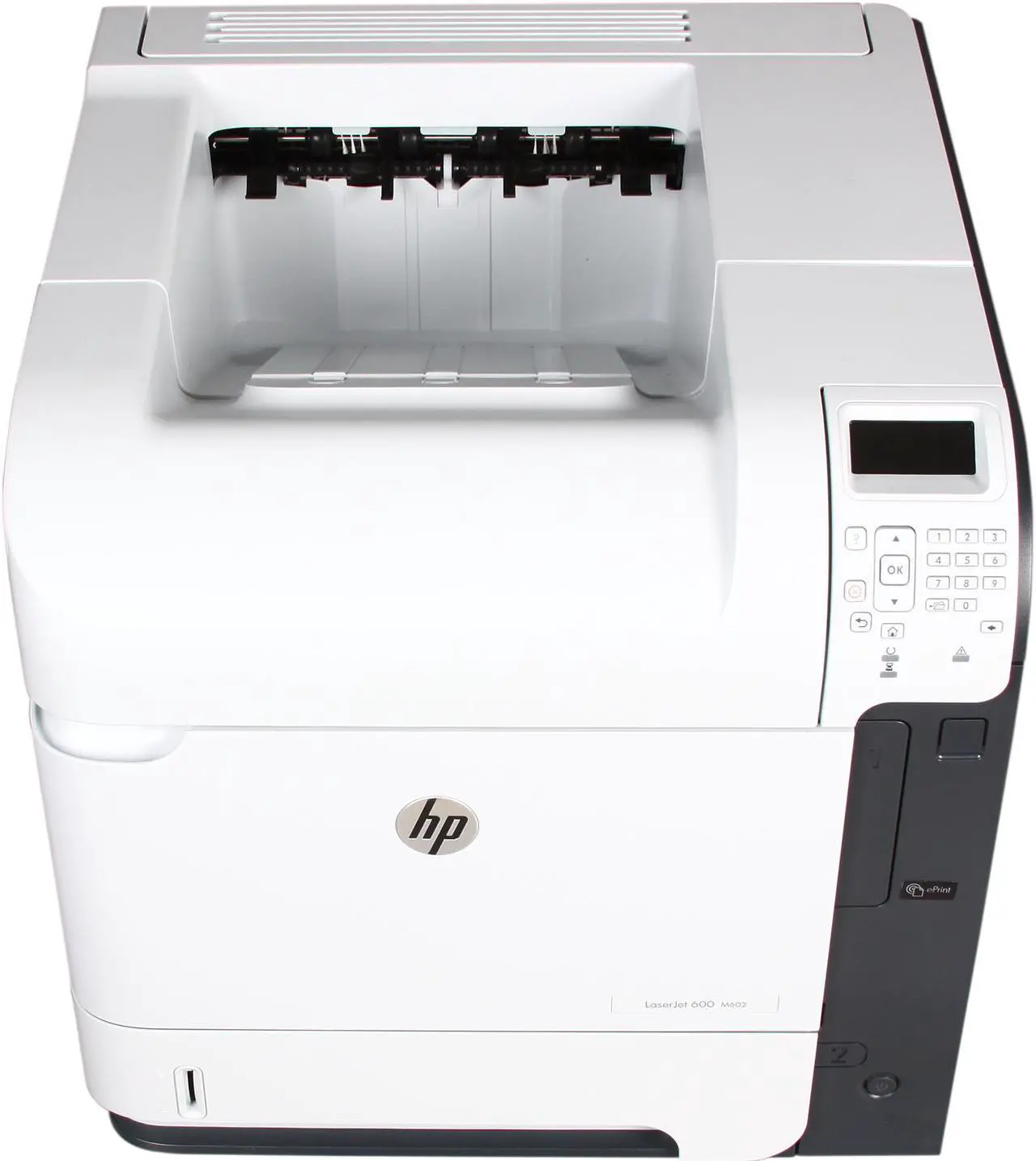 Alt view image 3 of 8 - HP LaserJet Enterprise 600 M602n (CE991A) Up to 52 ppm 1200 x 1200 dpi Workgroup Monochrome Laser Printer