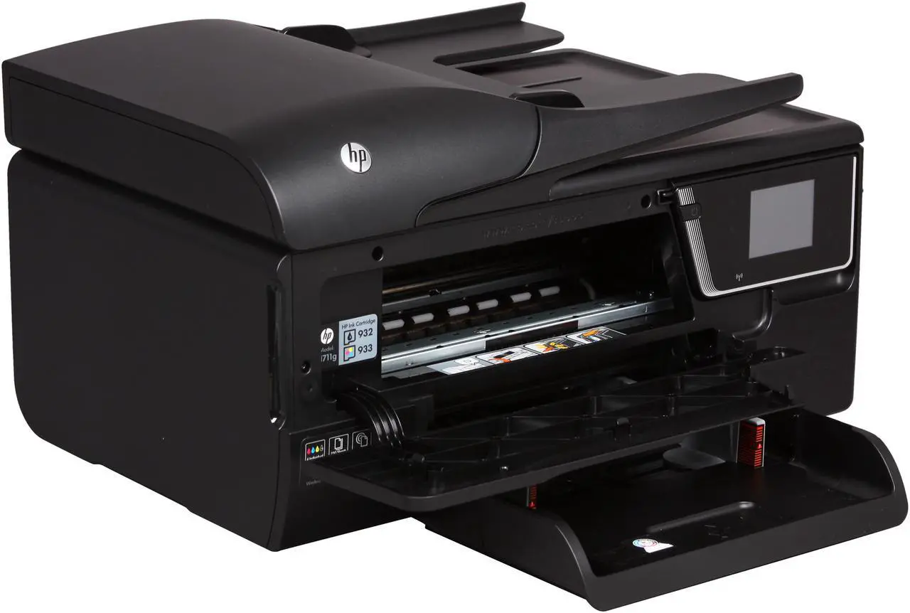 Alt view image 4 of 6 - HP Officejet 6600 Up to 32 ppm Black Print Speed 4800 x 1200 dpi Color Print Quality RJ-11 / USB / Wi-Fi Thermal Inkjet MFC / All-In-One Color Printer