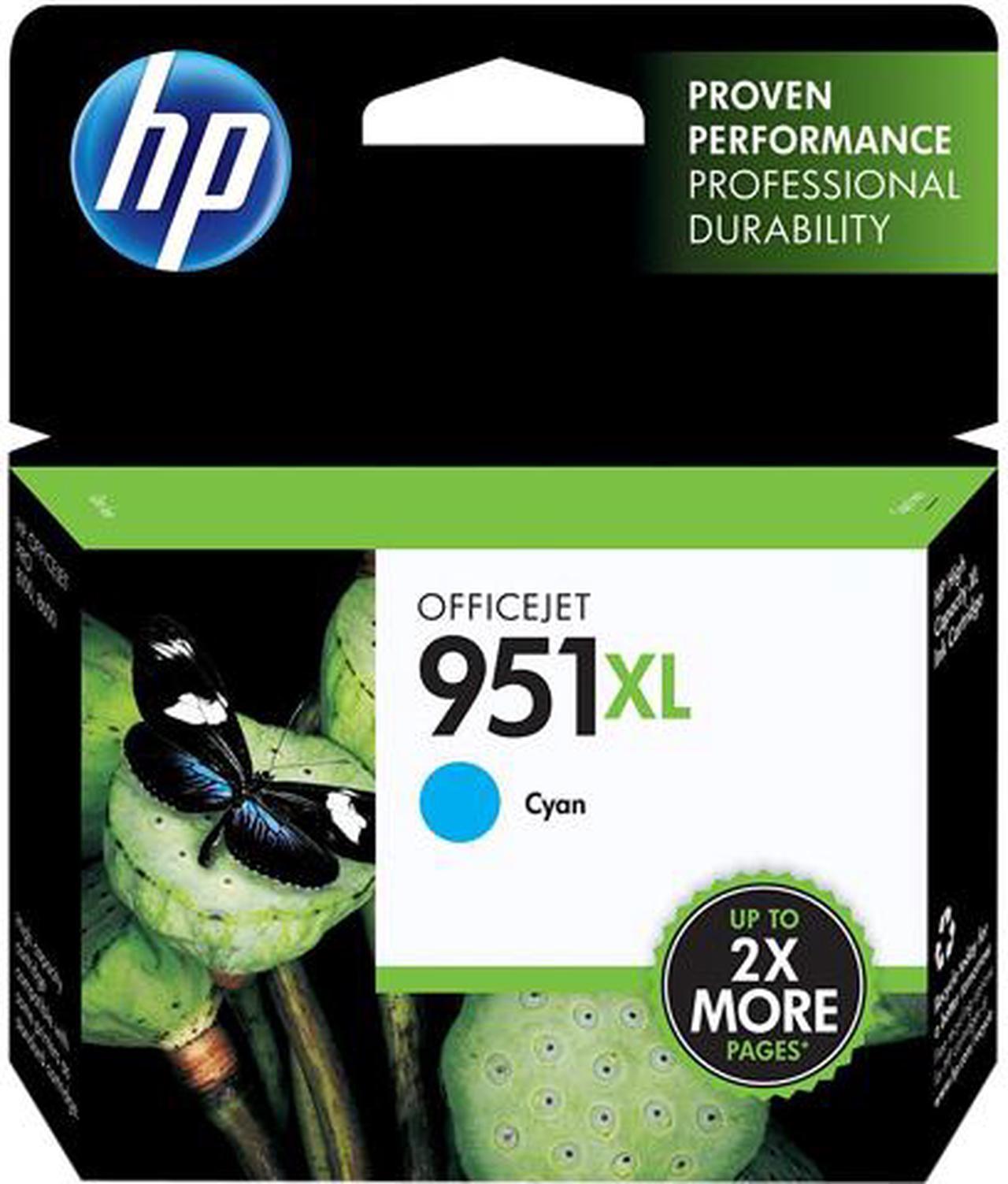 HP 951XL High Yield Ink Cartridge - Cyan