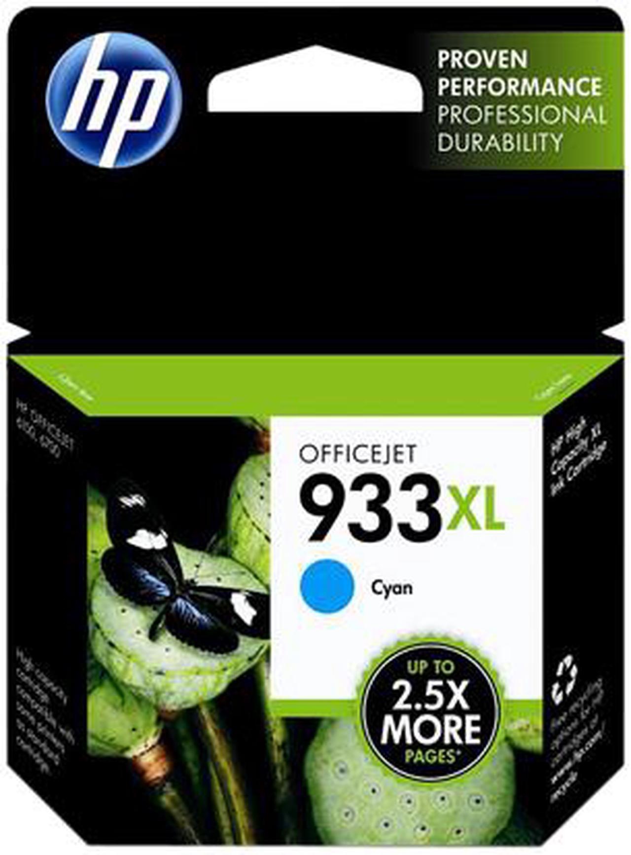 HP 933XL High Yield Ink Cartridge - Cyan