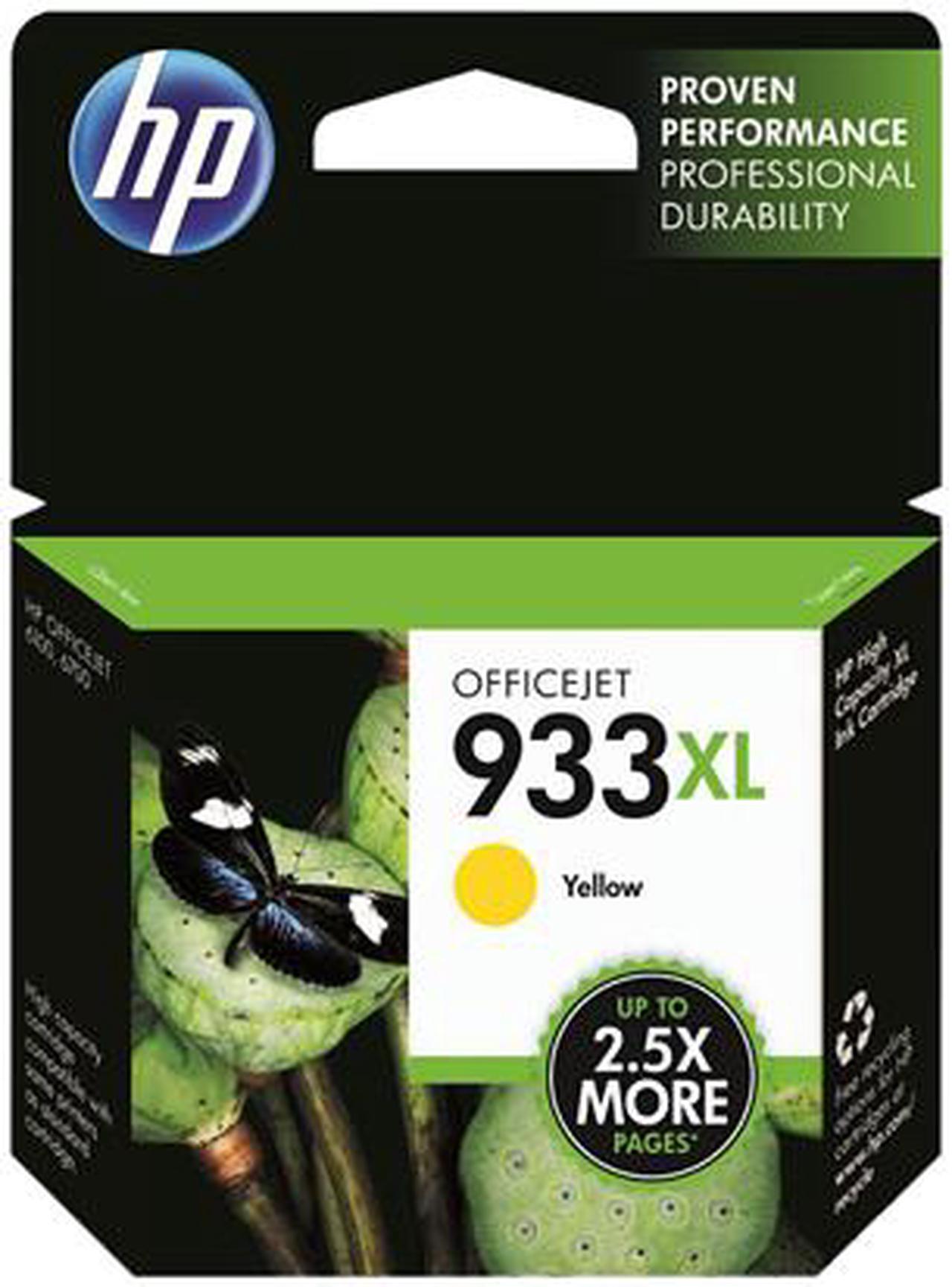 HP 933XL High Yield Ink Cartridge - Yellow