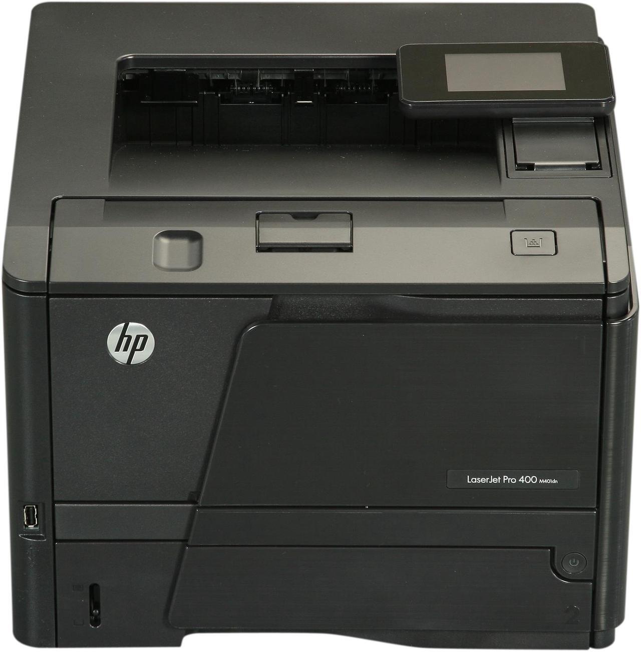 Alt view image 3 of 9 - HP LaserJet Pro 400 M401dn Workgroup Up to 35 ppm Monochrome Ethernet (RJ-45) / USB Laser Printer