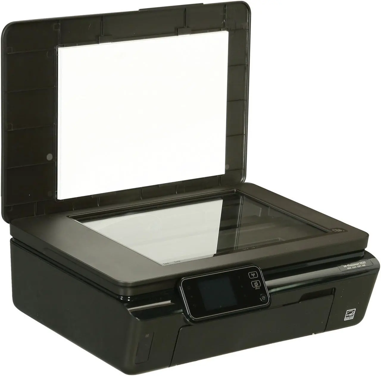 Alt view image 7 of 9 - HP Photosmart 5520 Up to 23 ppm Black Print Speed 4800 x 1200 dpi Color Print Quality USB / Wi-Fi Thermal Inkjet MFC / All-In-One Color Printer