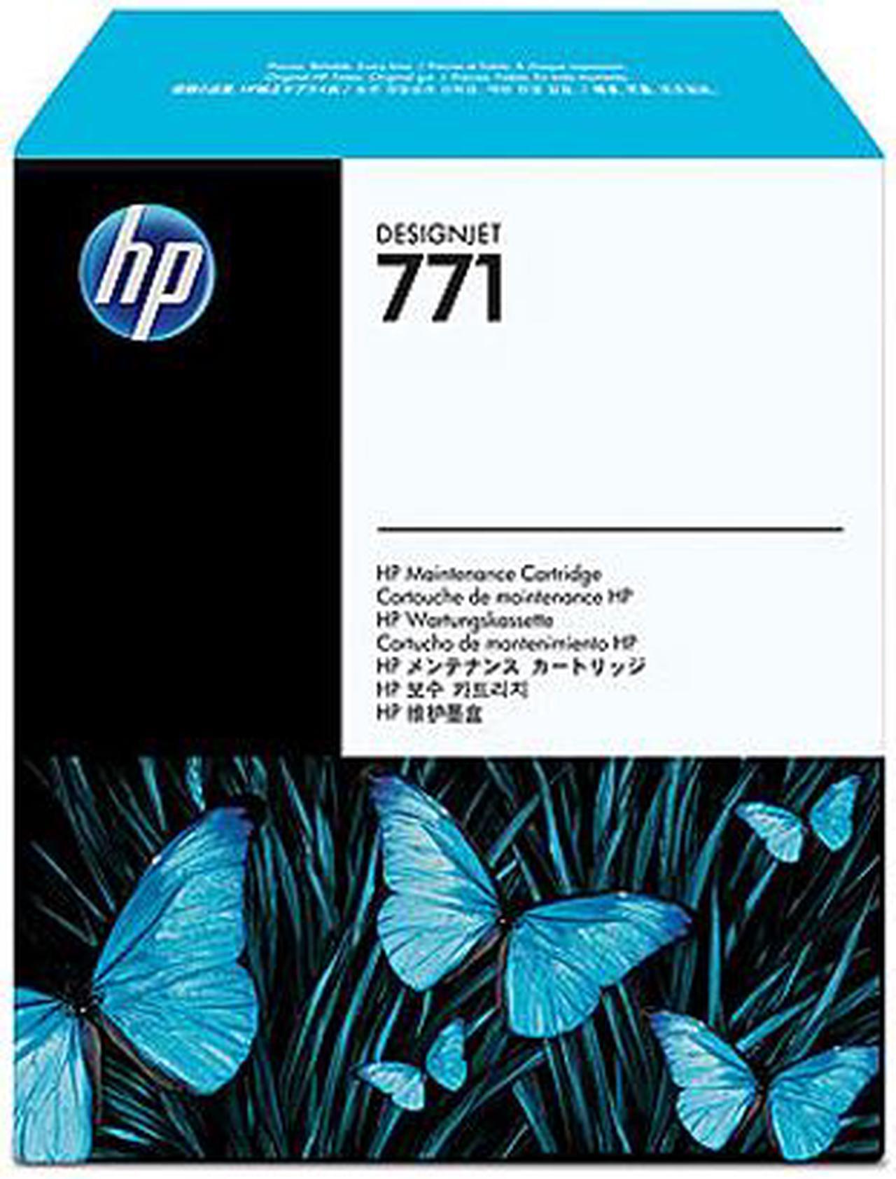 HP 771 Ink Cartridge - Maintenance