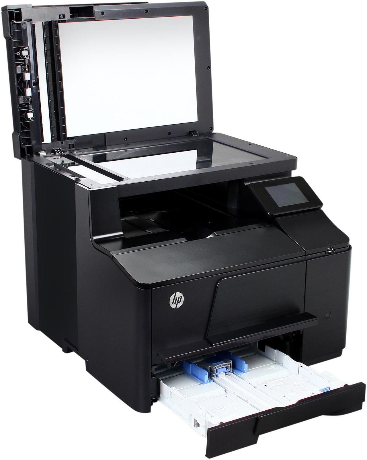 Alt view image 5 of 7 - HP LaserJet Pro 200 M276nw (CF145A) Up to 14 ppm 600 x 600 dpi Color Wireless All-in-One Laser Printer