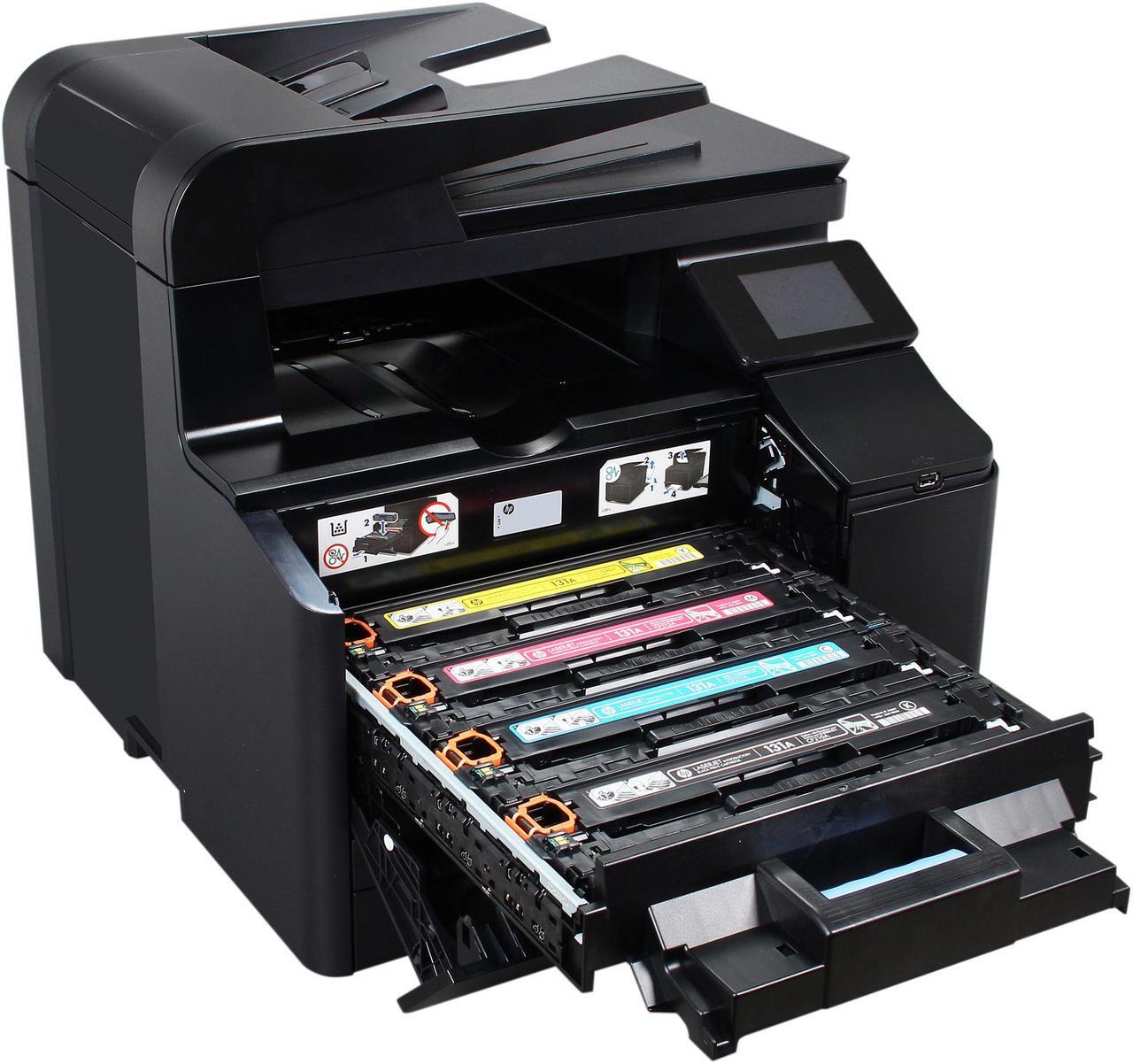 Alt view image 6 of 7 - HP LaserJet Pro 200 M276nw (CF145A) Up to 14 ppm 600 x 600 dpi Color Wireless All-in-One Laser Printer