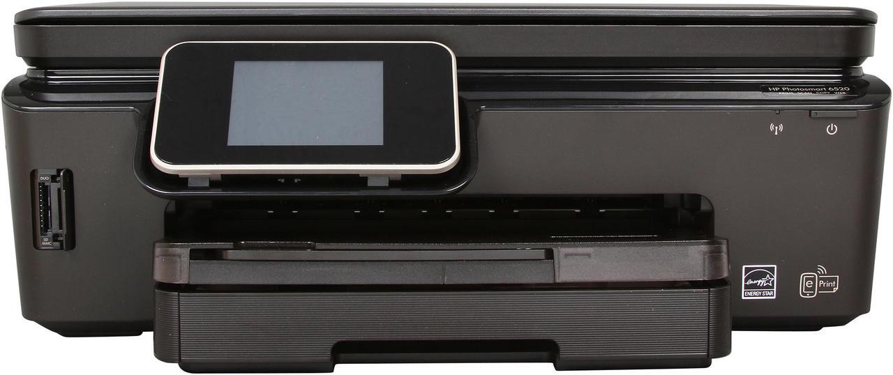 Alt view image 2 of 7 - HP Photosmart 6520 Up to 22 ppm Black Print Speed 4800 x 1200 dpi Color Print Quality USB / Wi-Fi InkJet MFC / All-In-One Color Printer