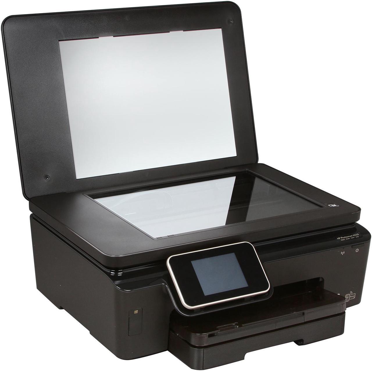 Alt view image 5 of 7 - HP Photosmart 6520 Up to 22 ppm Black Print Speed 4800 x 1200 dpi Color Print Quality USB / Wi-Fi InkJet MFC / All-In-One Color Printer