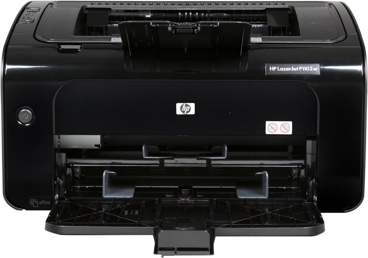Alt view image 2 of 8 - HP LaserJet Pro P1102w (CE658A) Duplex Up to 1200 dpi USB / Wireless Monochrome Laser Printer