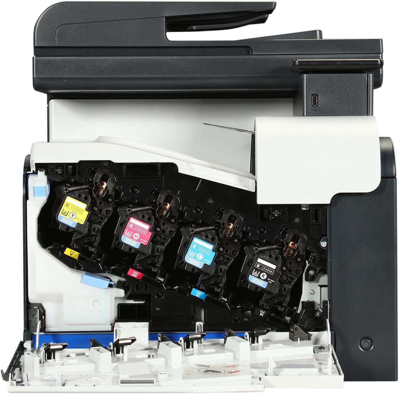 Alt view image 2 of 9 - HP LaserJet Pro 500 M570dn All-in-One Colour Airprint and ePrint Laser Printer