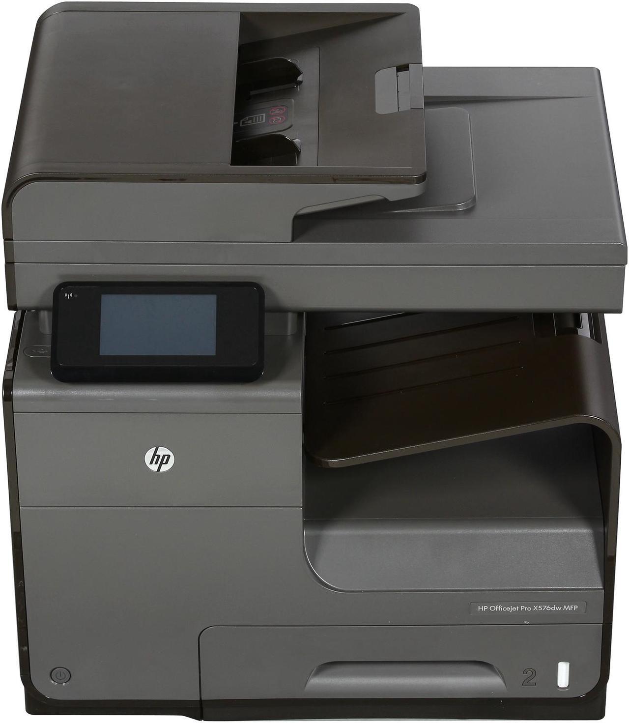 Alt view image 3 of 9 - HP Officejet Pro X576DW (CN598A) Duplex 2400 x 1200 dpi wireless/USB color Inkjet All in one Printer
