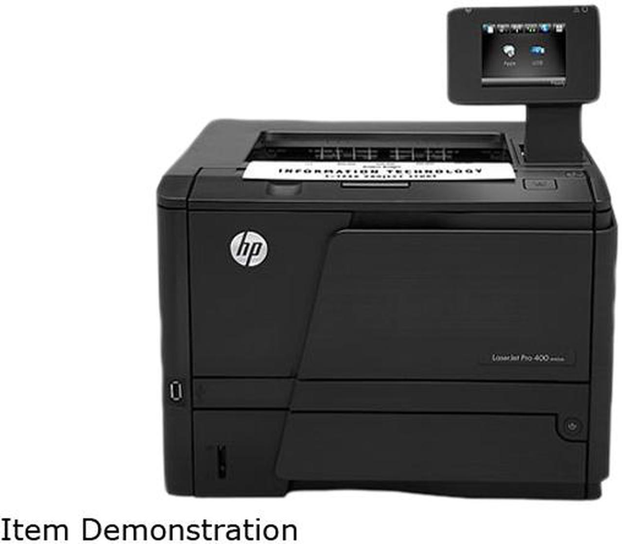 Alt view image 2 of 3 - HP LaserJet Pro 400 M401dn Workgroup Up to 35 ppm Monochrome Ethernet (RJ-45) / USB Laser Printer