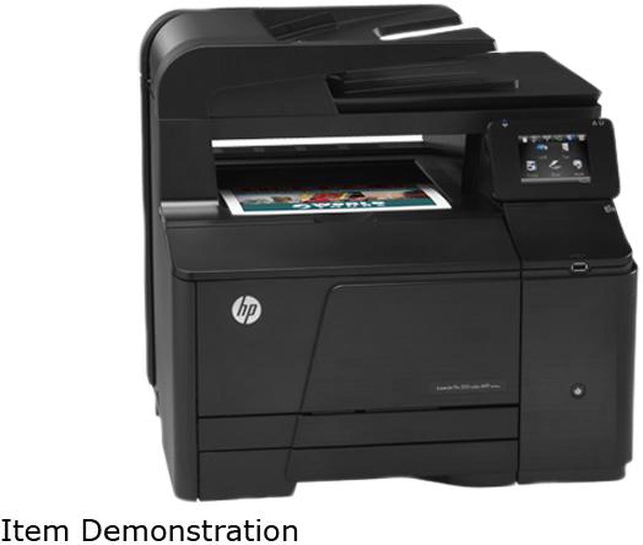 Alt view image 3 of 4 - HP LaserJet Pro 200 color MFP M276nw MFC / All-In-One Up to 14 ppm 600 x 600 dpi Color Print Quality Color Ethernet (RJ-45) / USB / Wi-Fi Laser Printer