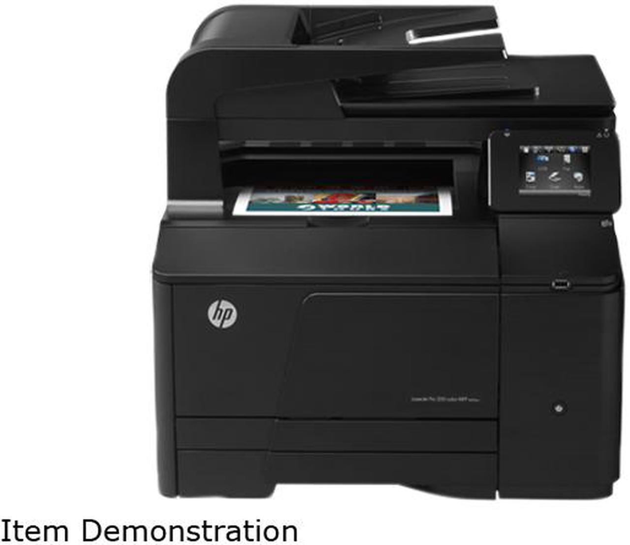 Alt view image 2 of 4 - HP LaserJet Pro 200 color MFP M276nw MFC / All-In-One Up to 14 ppm 600 x 600 dpi Color Print Quality Color Ethernet (RJ-45) / USB / Wi-Fi Laser Printer