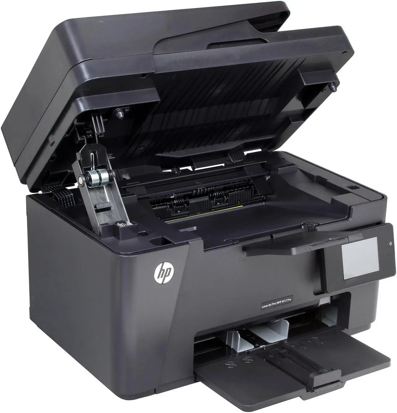 Alt view image 7 of 9 - HP LaserJet Pro M127fw (CZ183A) Up to 21 ppm 600 x 600 dpi Monochrome USB/Ethernet/Wireless All-in-One Laser Printer