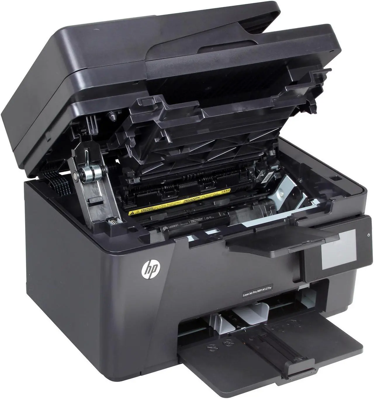 Alt view image 8 of 9 - HP LaserJet Pro M127fw (CZ183A) Up to 21 ppm 600 x 600 dpi Monochrome USB/Ethernet/Wireless All-in-One Laser Printer