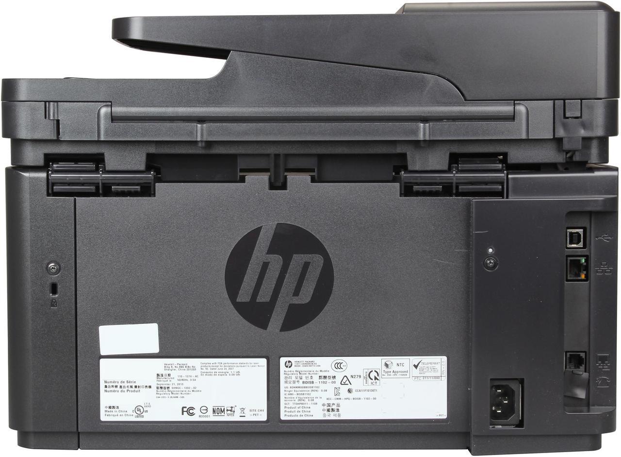 Alt view image 4 of 9 - HP LaserJet Pro M127fn (CZ181A) Up to 21 ppm 600 x 600 dpi USB / Ethernet / Mobile Monochrome Laser All-in-One Printer